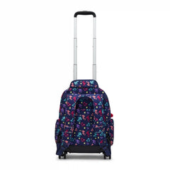 New Zea Printed 15" Laptop Rolling Backpack