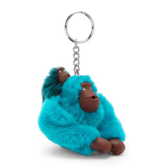 Mom and Baby Sven Monkey Keychain