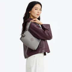 Eleni Smooth Satin Shoulder Bag