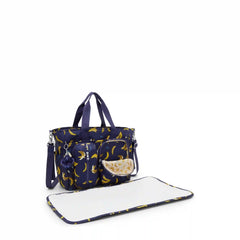 Babygear Printed Convertible Diaper Backpack