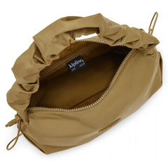 Eleni Medium Smooth Satin Shoulder Bag