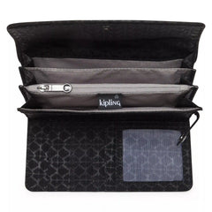 Money Land Printed Snap Wallet