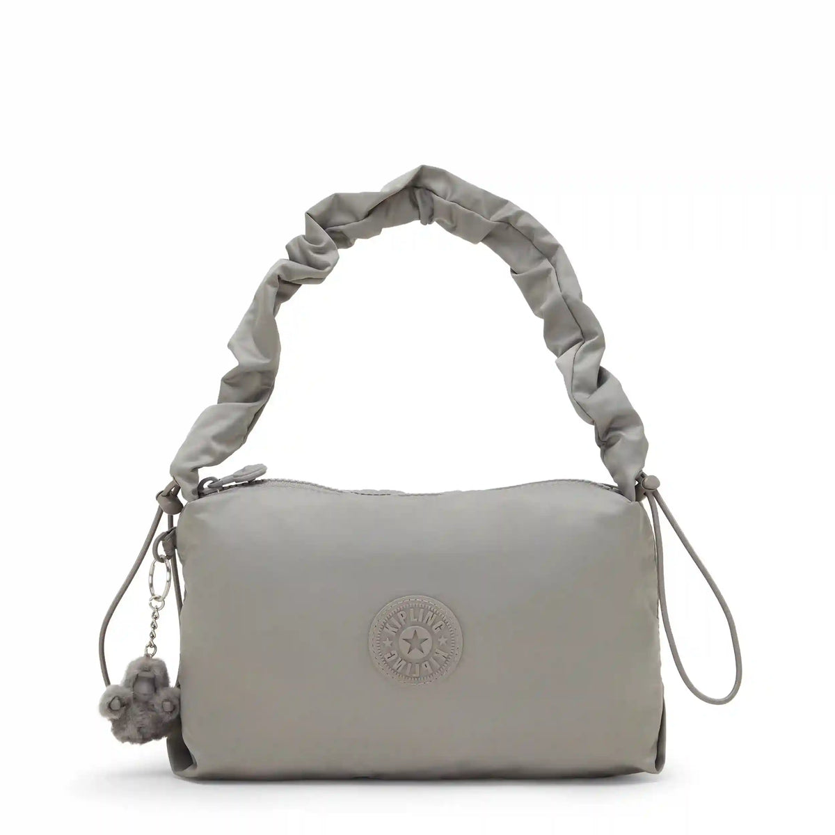 Eleni Smooth Satin Shoulder Bag